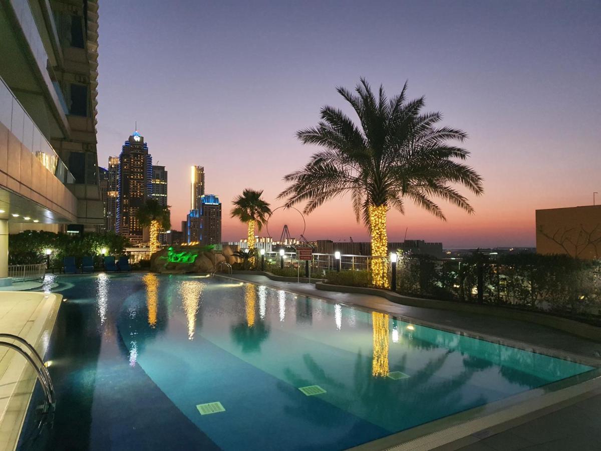 דירות White Sage - Incredible Full Sea And Dubai Eye View In Marina מראה חיצוני תמונה