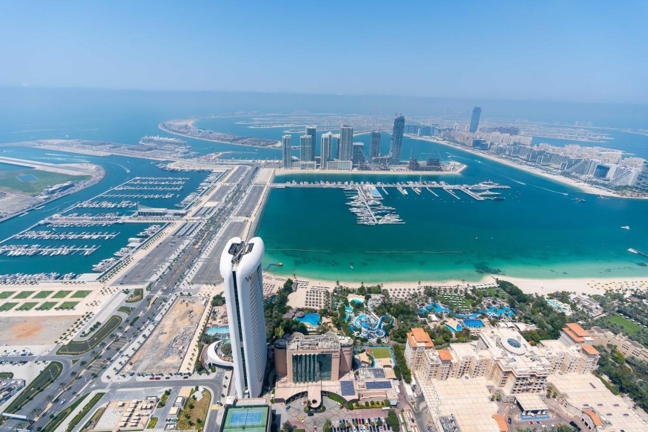 דירות White Sage - Incredible Full Sea And Dubai Eye View In Marina מראה חיצוני תמונה